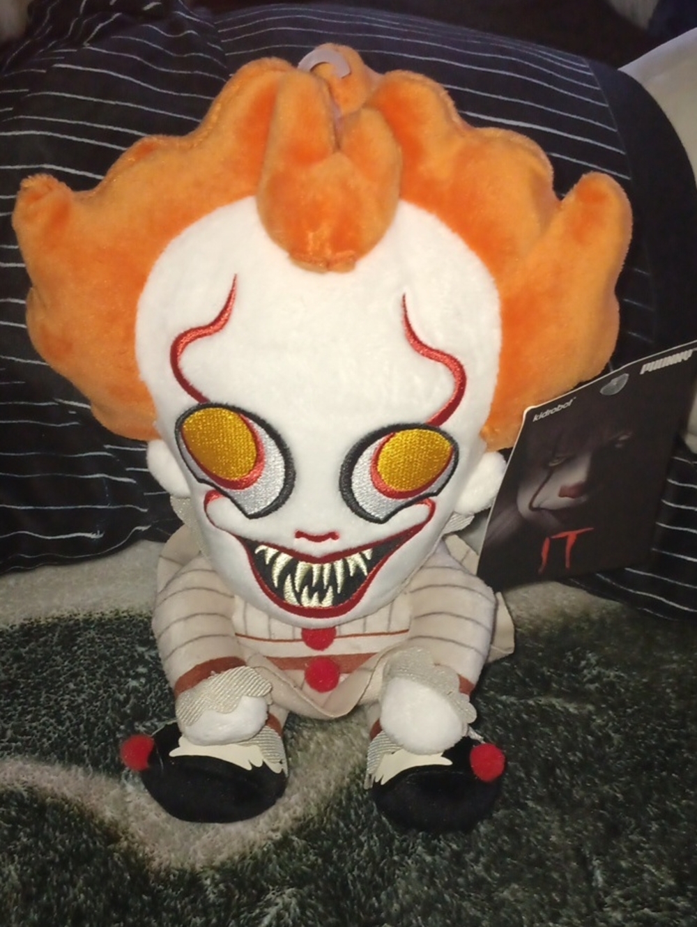 Pennywise Plush Toy - Kids Horror Character Doll